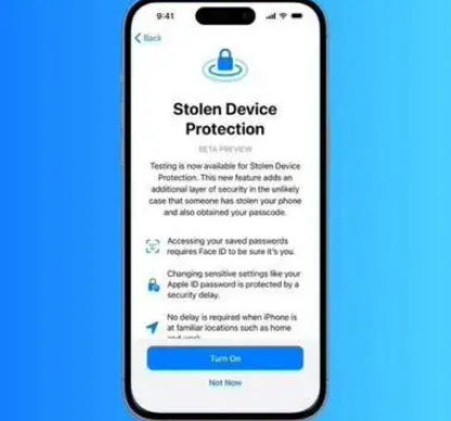 沙湖原种场苹果授权维修店分享被盗设备保护功能开启方法 