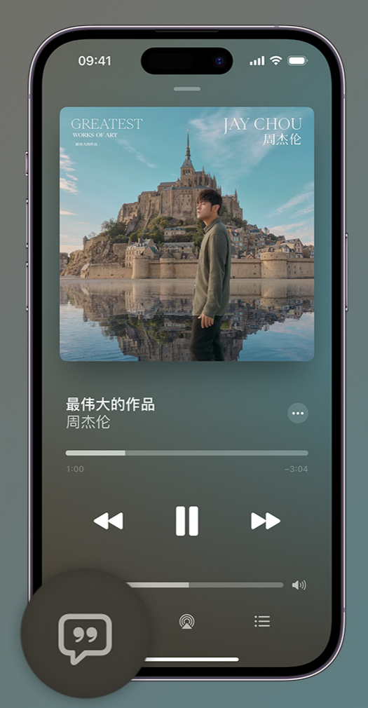 沙湖原种场iphone维修分享如何在iPhone上使用Apple Music全新唱歌功能 